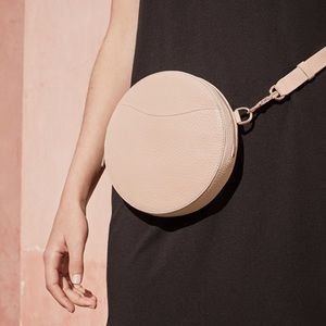 Cuyana Mini Circle Bag in Blush